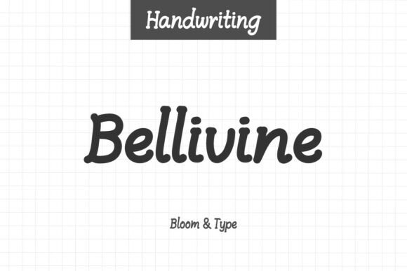 Bellivine: The Handwritten Typeface for Modern Warmth