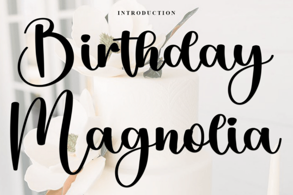 Celebrate in Style with Birthday Magnolia
