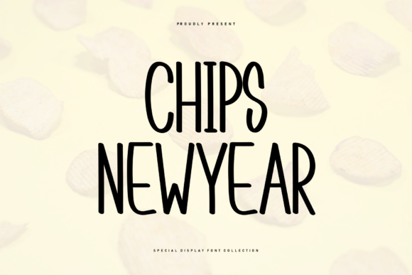 Chips Newyear: A Handwritten Font for Genuine Connection