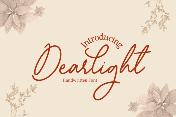 Dearlight: The Handwritten Font for Heartfelt Design