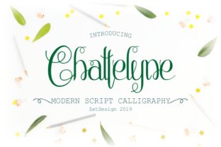 Discover Chattelyne: A Handwritten Font with Stunning Swashes