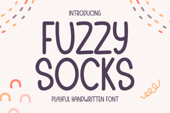 Fuzzy Socks: The Playful Handwritten Font for Creative Projects