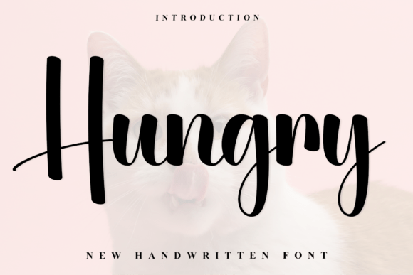 Hungry: A Font That Feels Like a Friendly Handshake