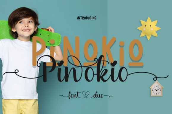 Pinokio: The Creative Font for Whimsical Branding