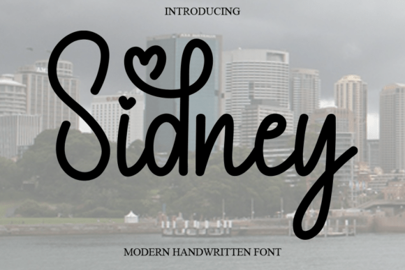 Sidney: The Handwritten Font That Feels Like a Friend