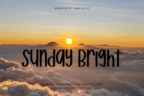 Sunday Brigtht: Your Go-To Font for Joyful, Modern Designs