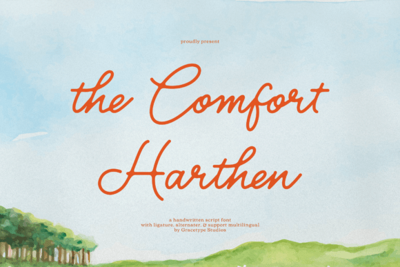 The Comfort Harthen: A Font for Authentic Connection