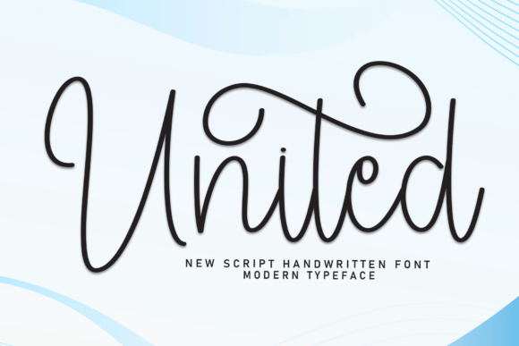 United: A Handwritten Font That Brings Joy to Your Designs