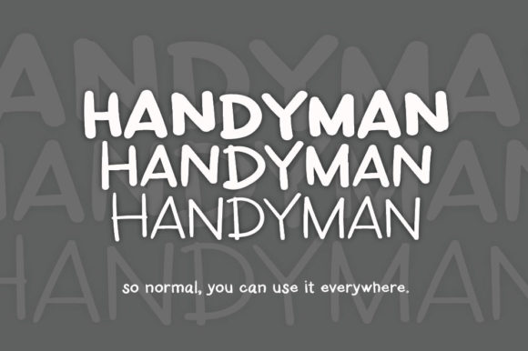 Why the Handyman Font Feels Like a Warm Handshake