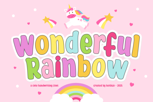 Wonderful Rainbow: More Than Just a Cute Font