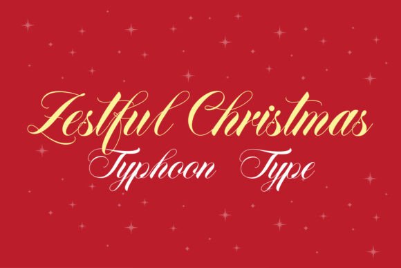 Zestful Christmas: Capturing Calligraphy's Holiday Spirit
